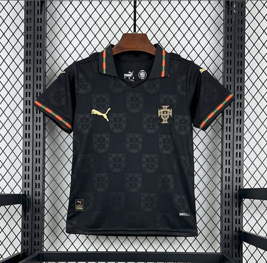 Playera Negra Selección Portugal – Versión Jugador