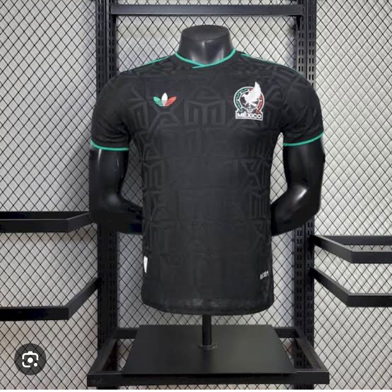Playera Selección México Negra – Versión Jugador