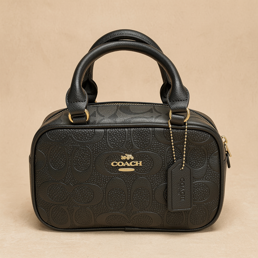 Bolsa de mano Coach color negro