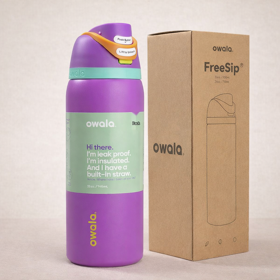 Termo estilo Owala FreeSip de 32 oz