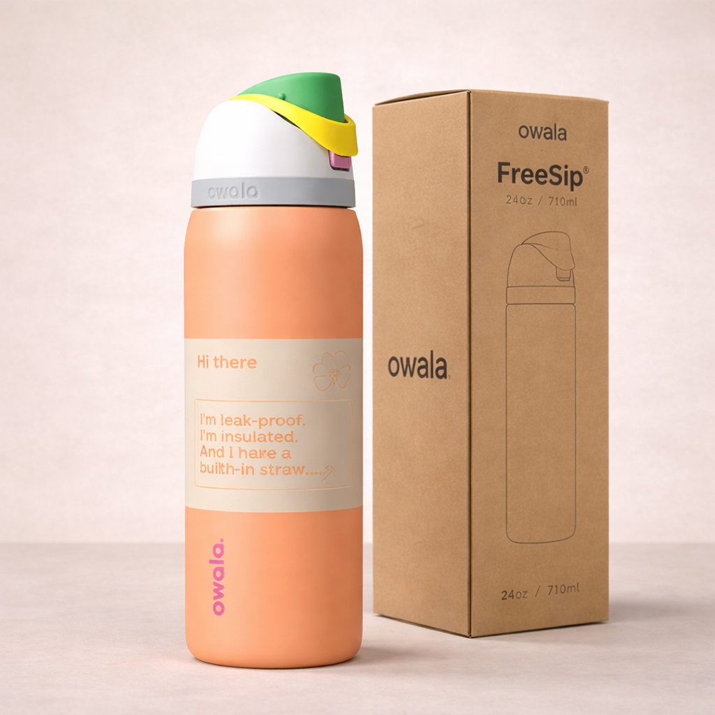 Termo estilo Owala FreeSip de 32 oz