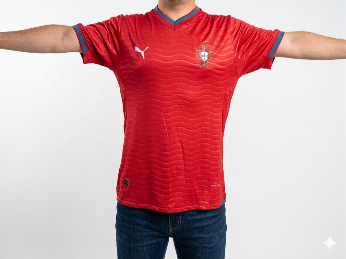 Playera Roja Selección Portugal – Versión Jugador