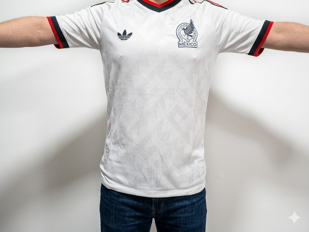 Playera Selección México Blanca – Versión Jugador