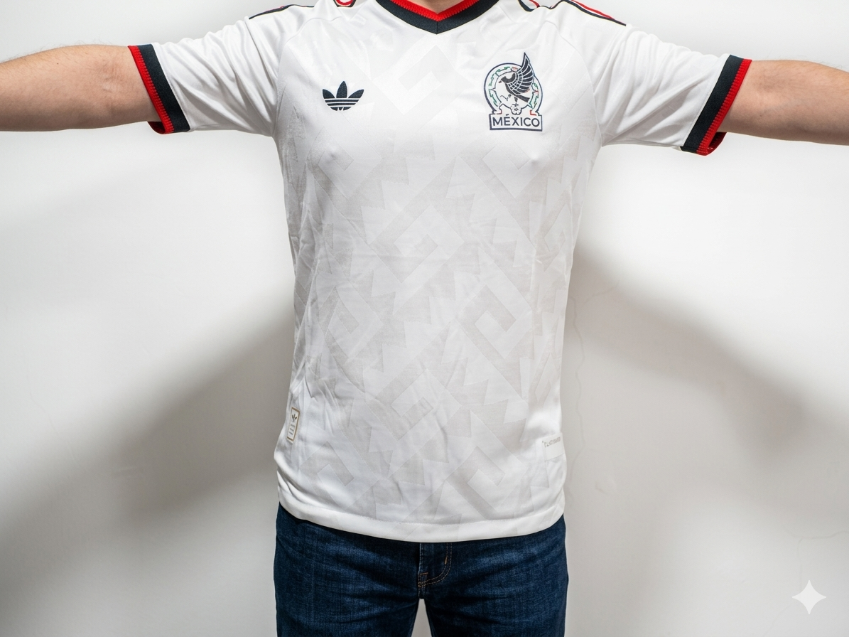 Playera Selección México Blanca – Versión Jugador