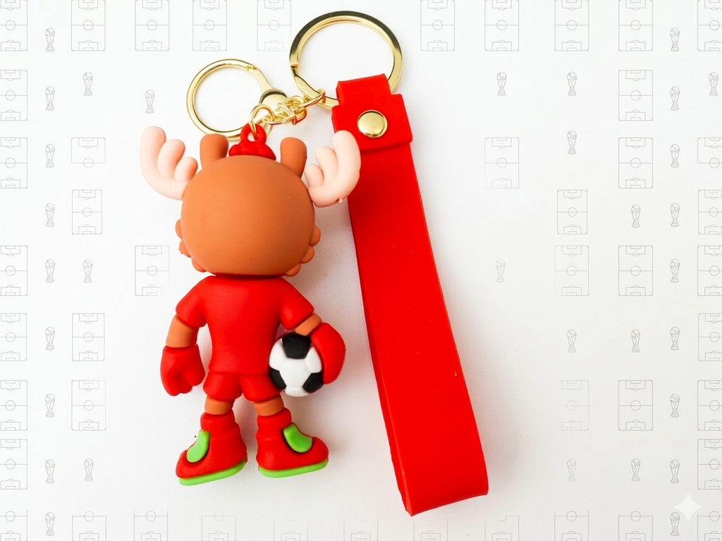 Llaveros Mascotas Mundial PVC Coleccionables