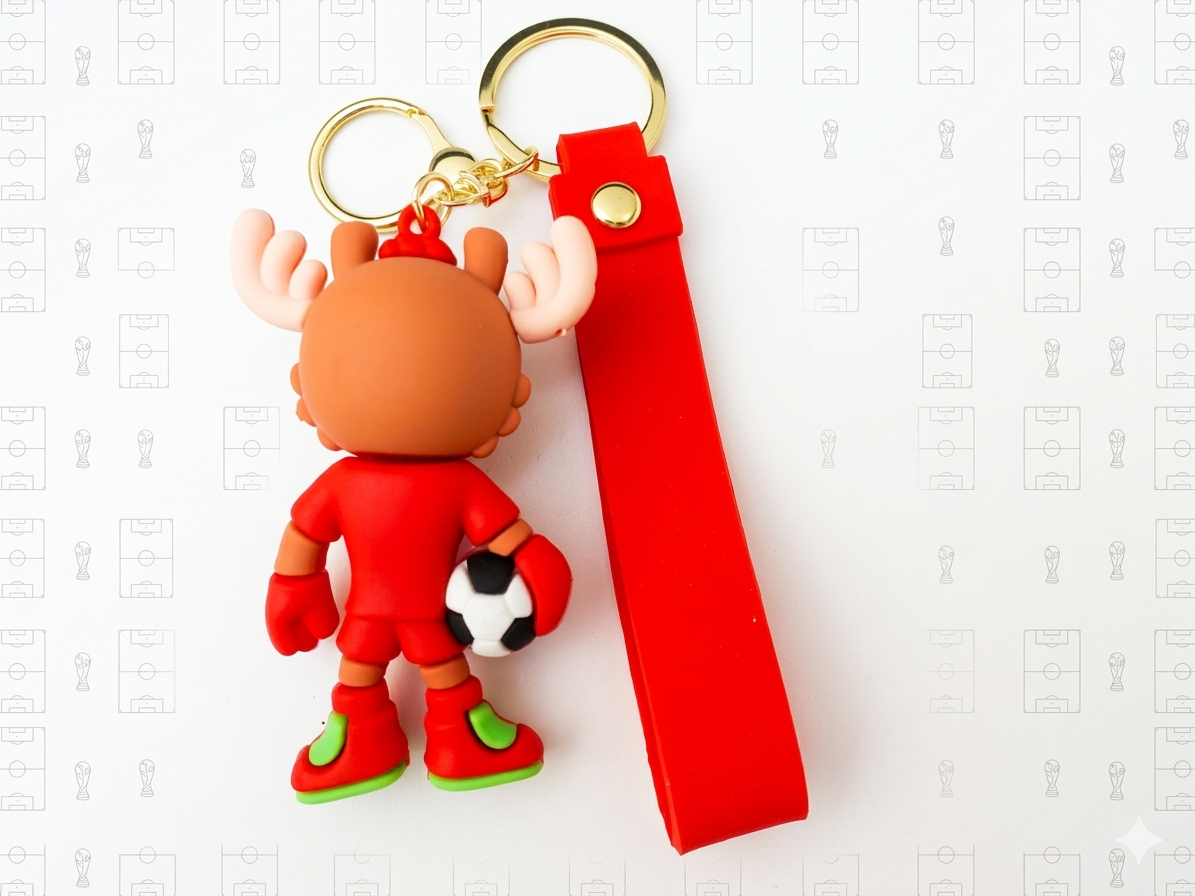 Llaveros Mascotas Mundial PVC Coleccionables