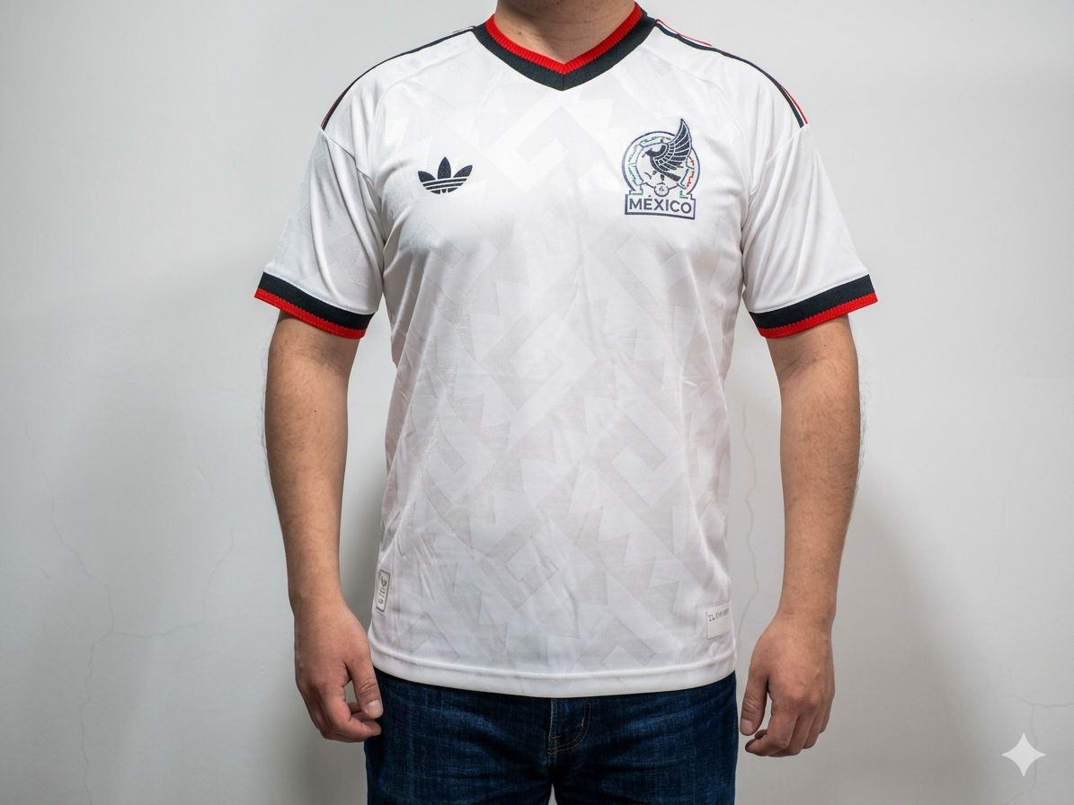 Playera Selección México Blanca – Versión Jugador