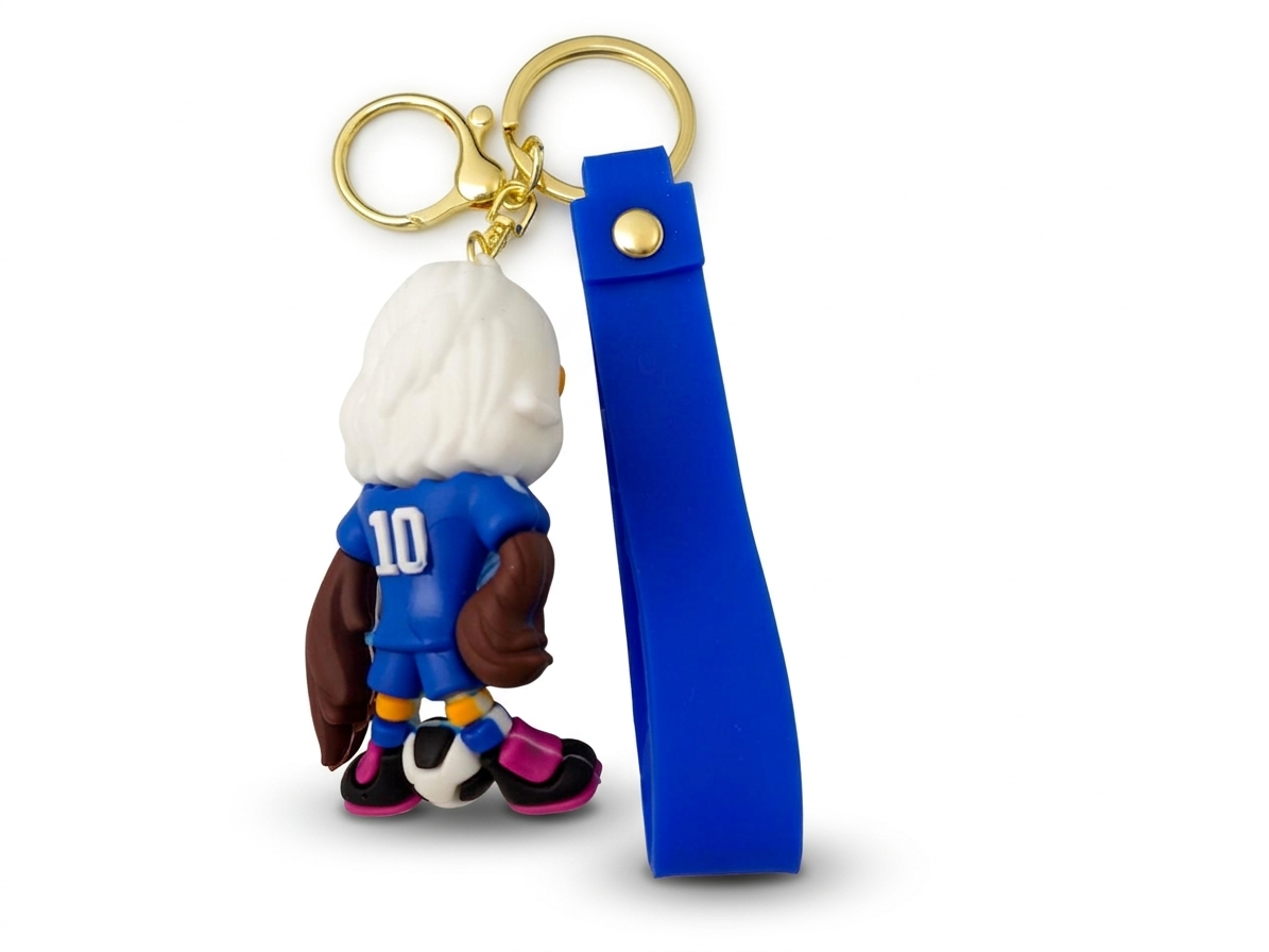 Llaveros Mascotas Mundial PVC Coleccionables