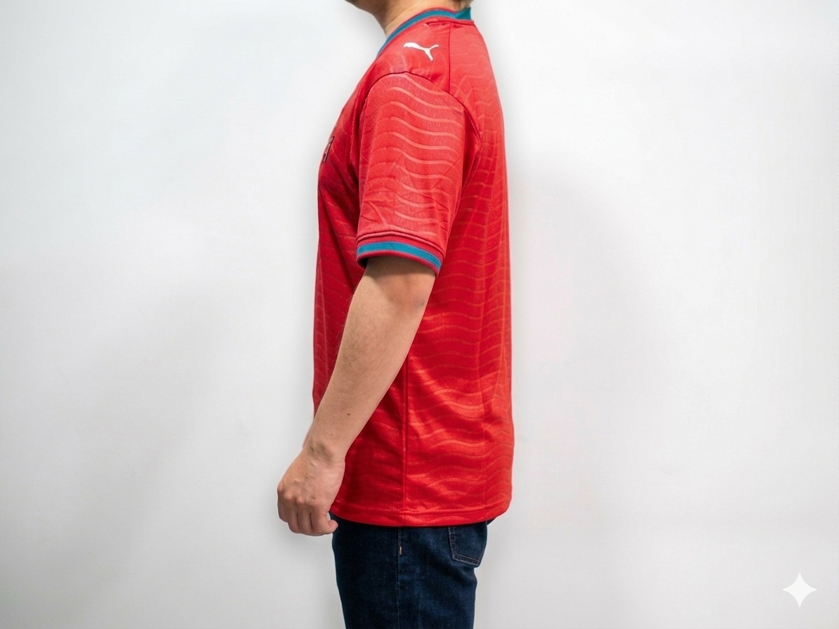 Playera Roja Selección Portugal – Versión Jugador