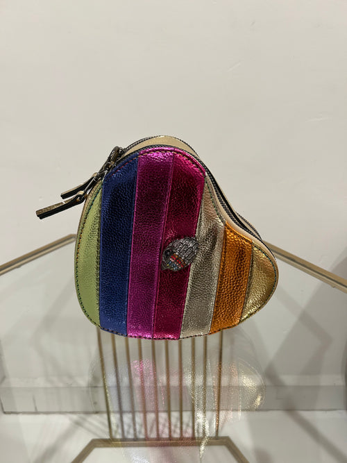 Bolsa Kurt Geiger Kensington corazón rainbow