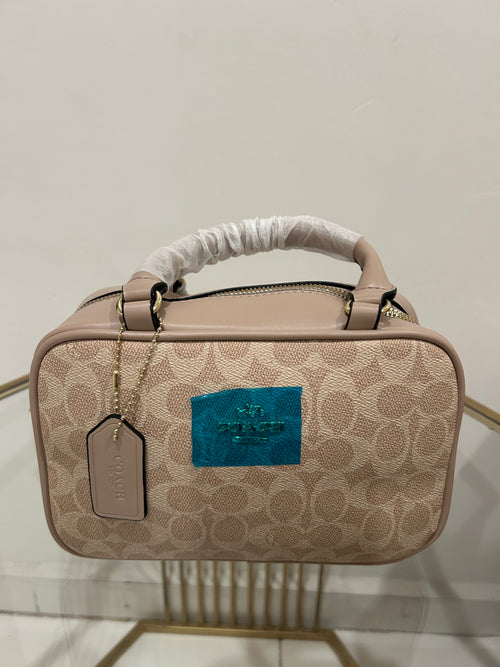 Bolsa coach color beige