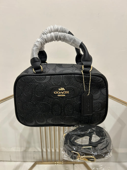 Bolsa de mano Coach color negro