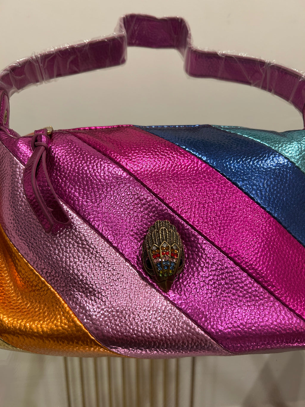 Bolsa Kurt Geiger Metálica Multicolor Dupe