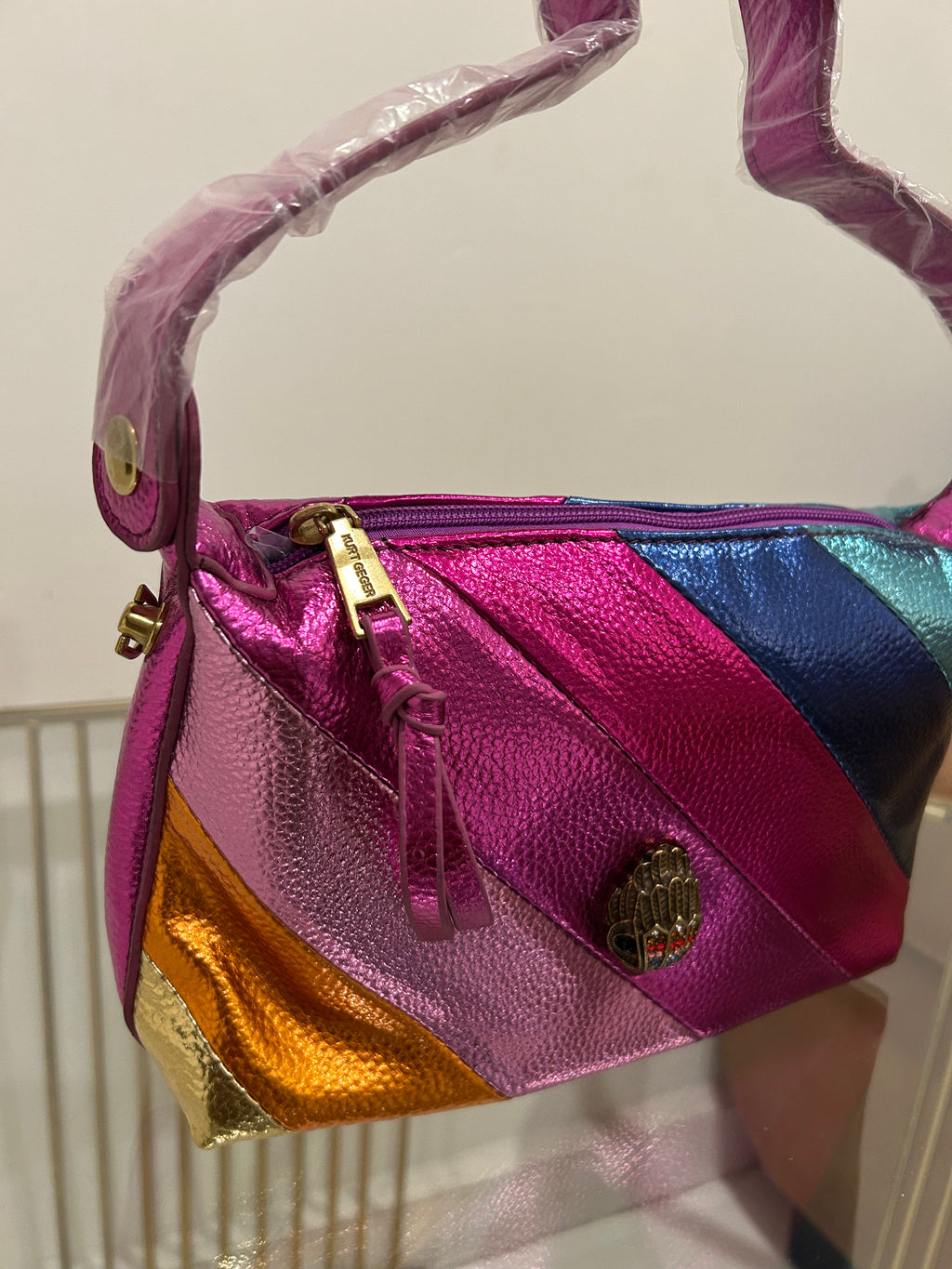 Bolsa Kurt Geiger Metálica Multicolor Dupe