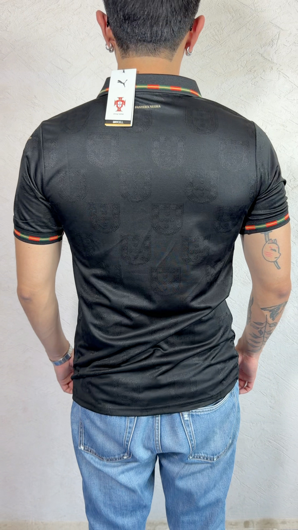 Playera Pantera Negra Selección Portugal – Versión Jugador