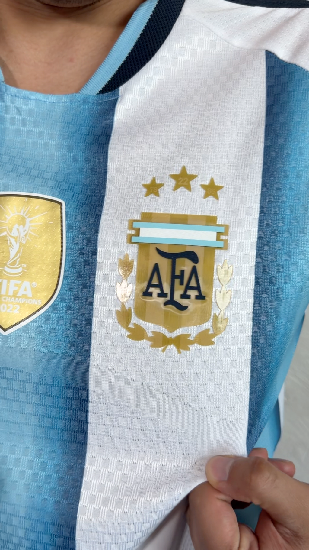 Playera Selección Argentina – Versión Jugador