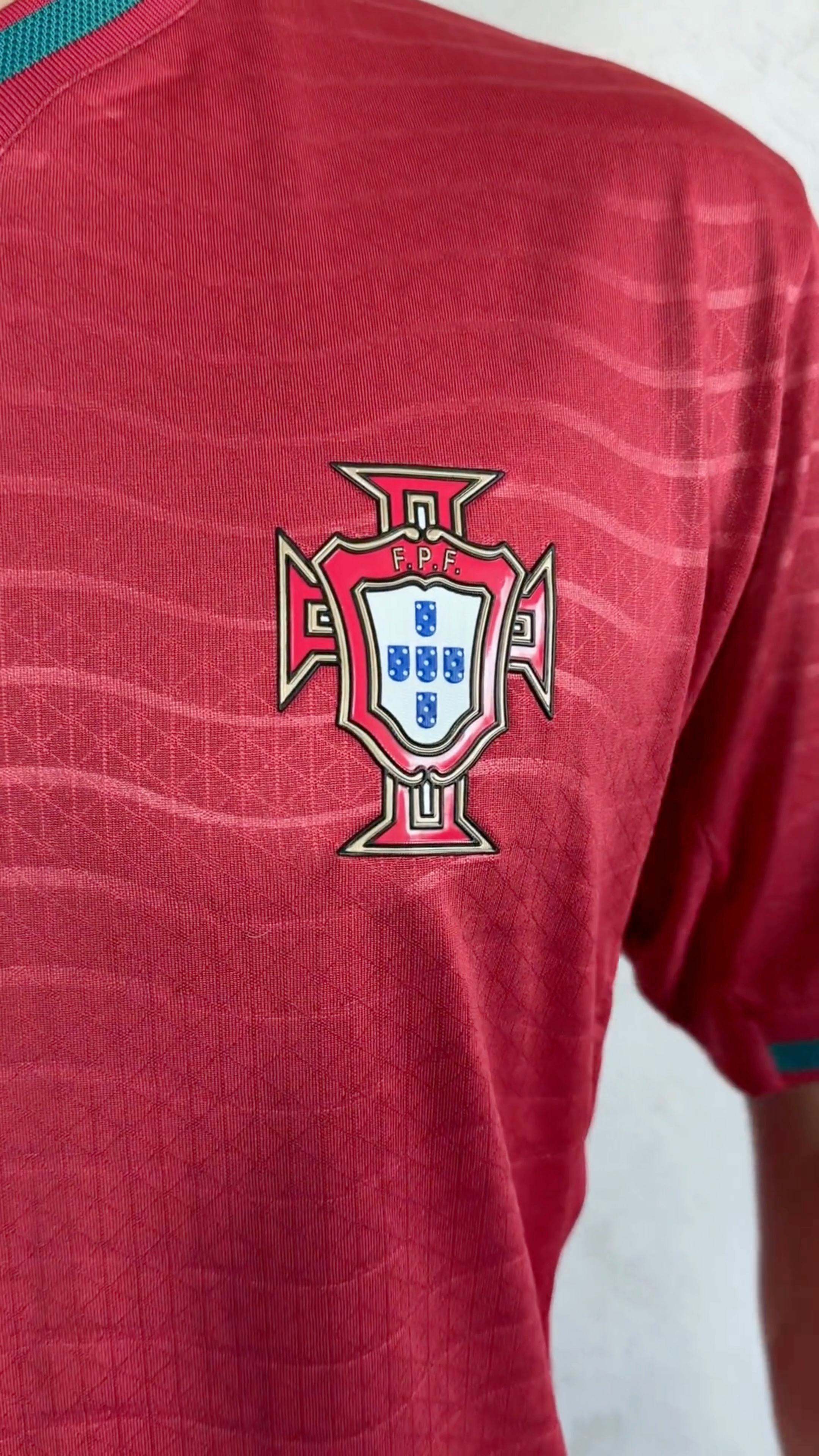 Playera Roja Selección Portugal – Versión Jugador