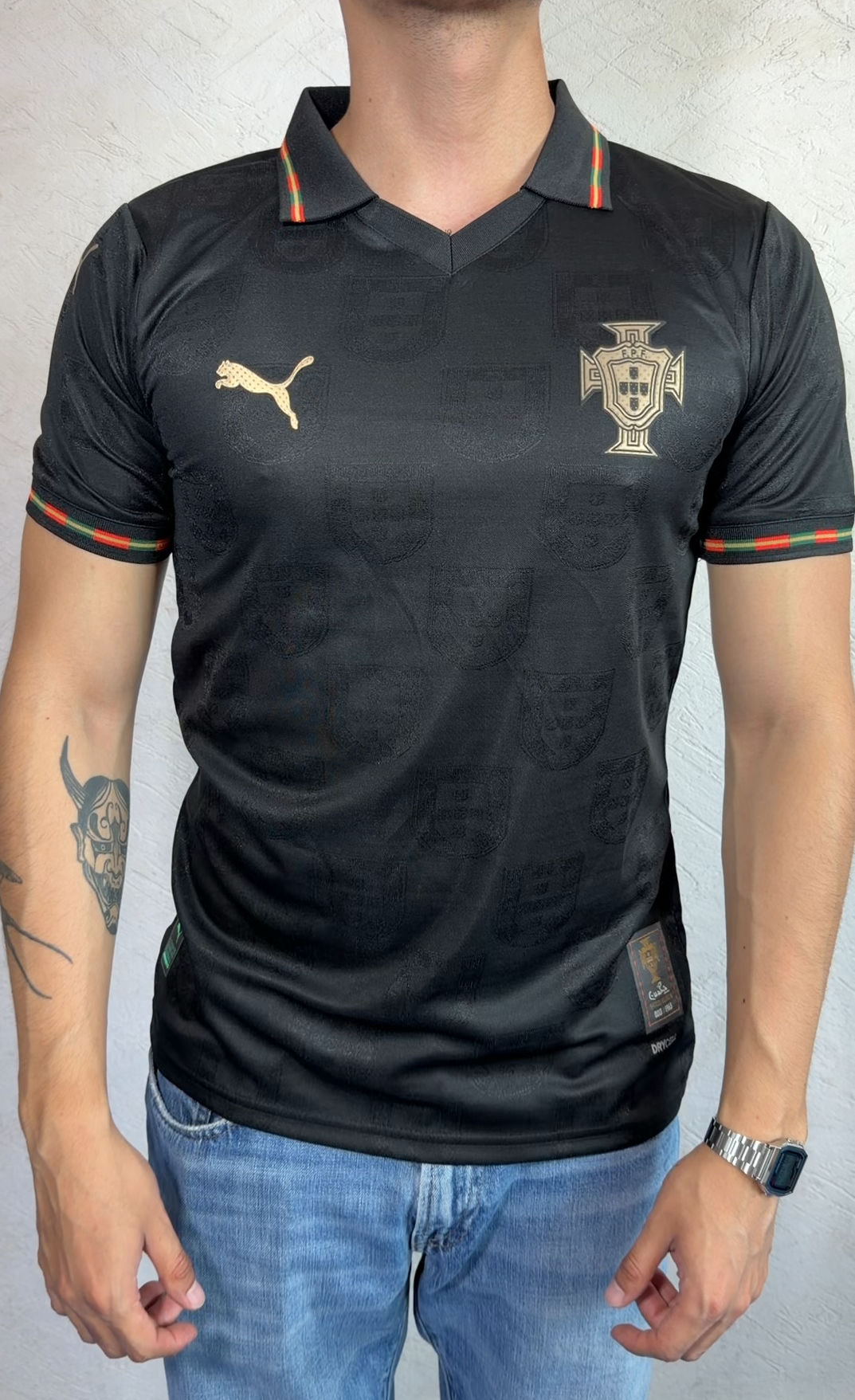 Playera Pantera Negra Selección Portugal – Versión Jugador