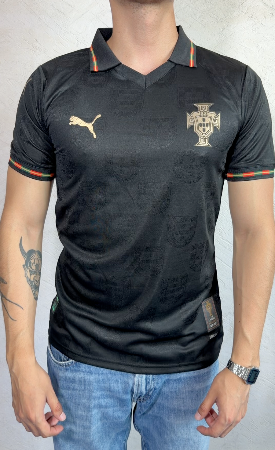 Playera Pantera Negra Selección Portugal – Versión Jugador