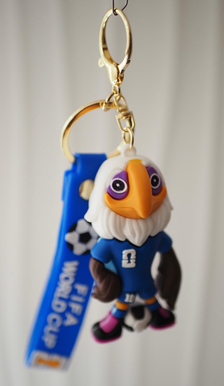 Llaveros Mascotas Mundial PVC Coleccionables