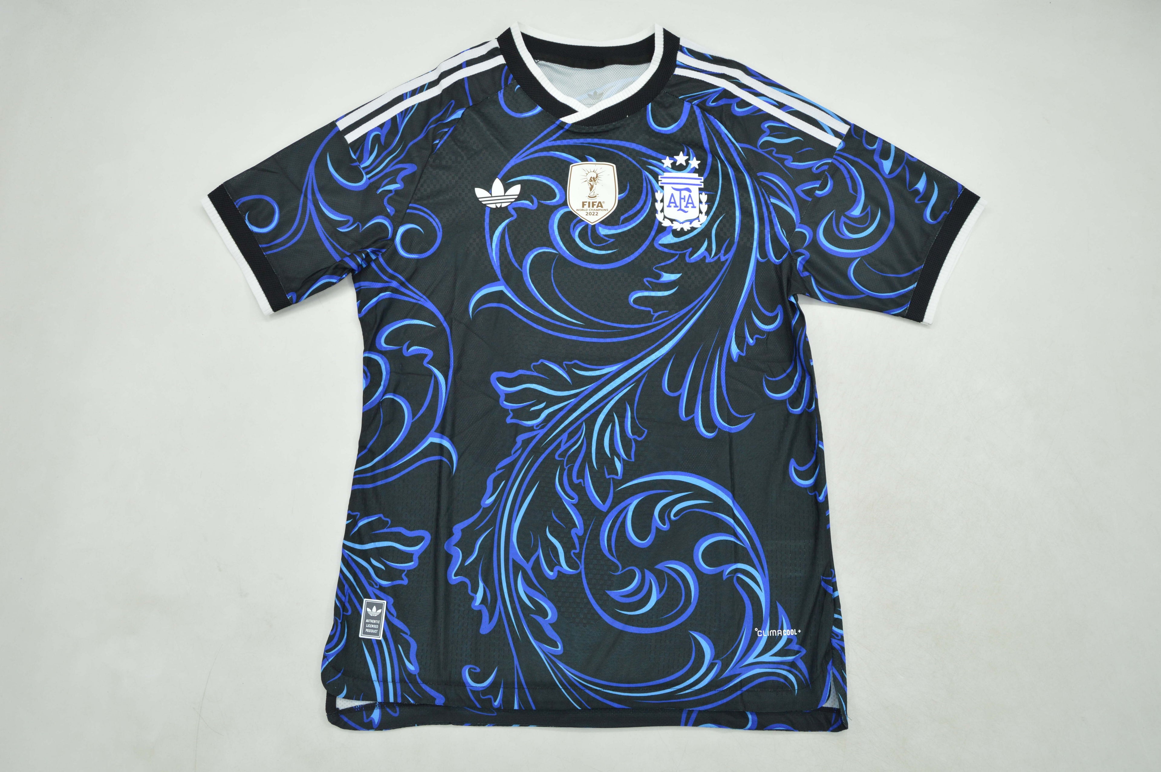 Playera Selección Argentina Negra – Versión Jugador
