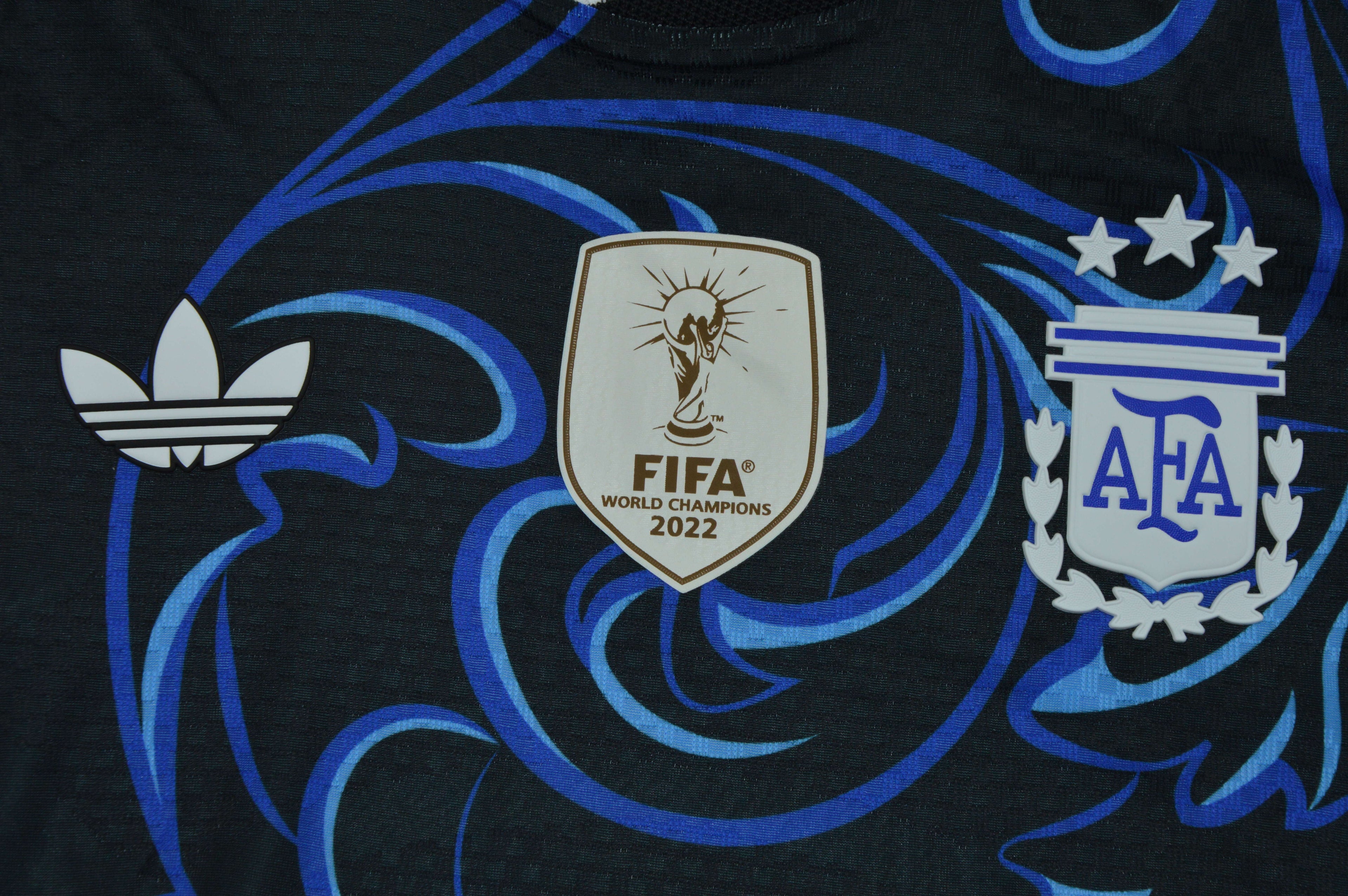 Playera Selección Argentina Negra – Versión Jugador