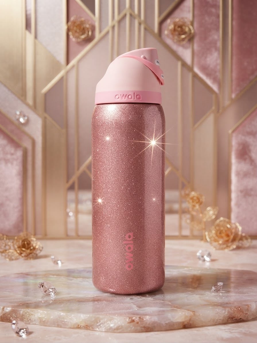 TERMO TIPO OWALA GLITTER 32 OZ