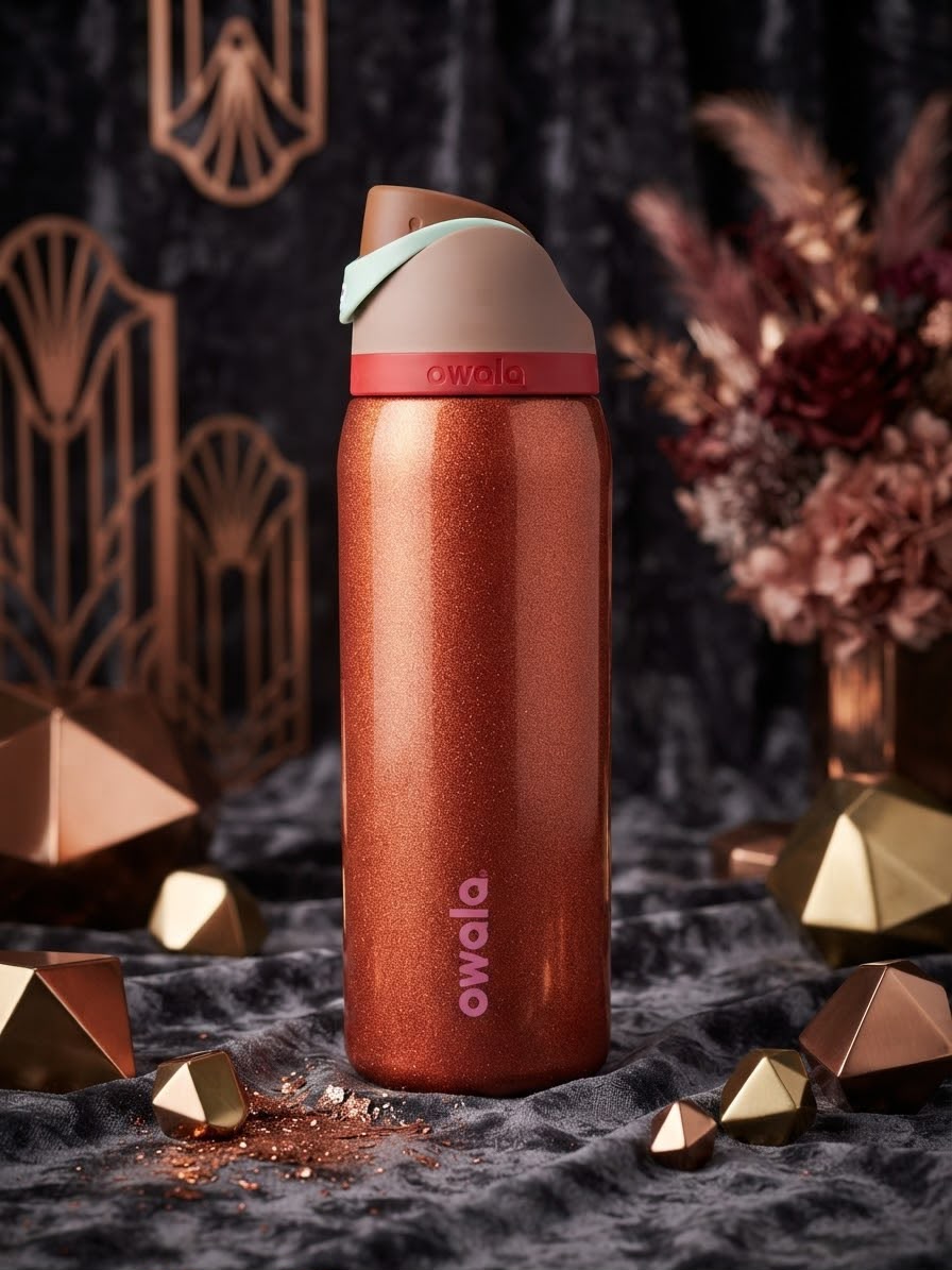 TERMO TIPO OWALA GLITTER 32 OZ