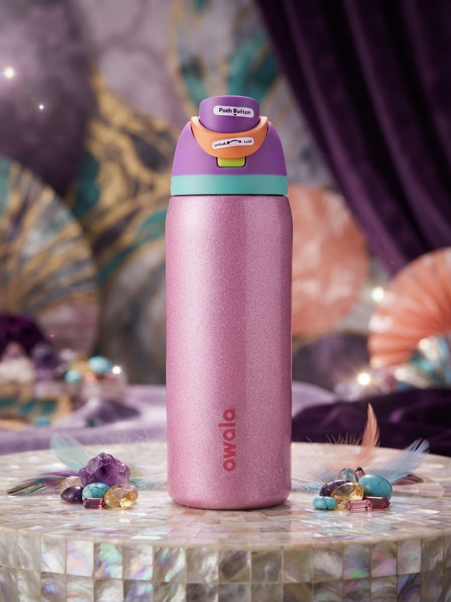 TERMO TIPO OWALA GLITTER 32 OZ