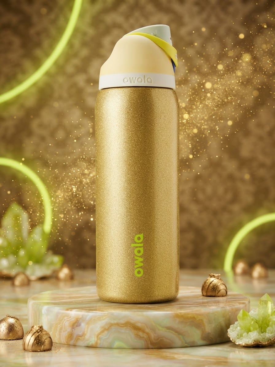 TERMO TIPO OWALA GLITTER 32 OZ