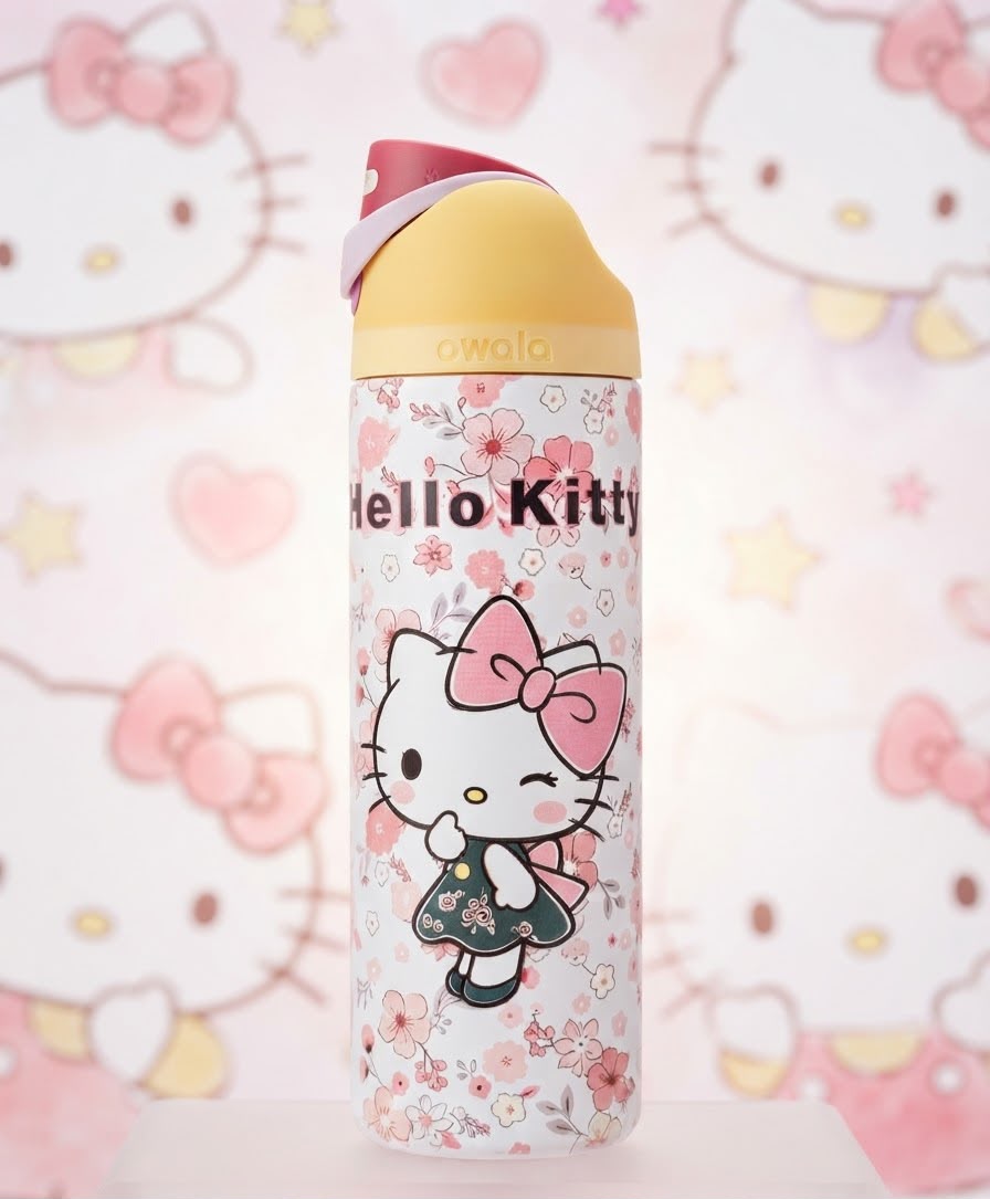 Termo tipo OWALA HELLO KITTY 24oz