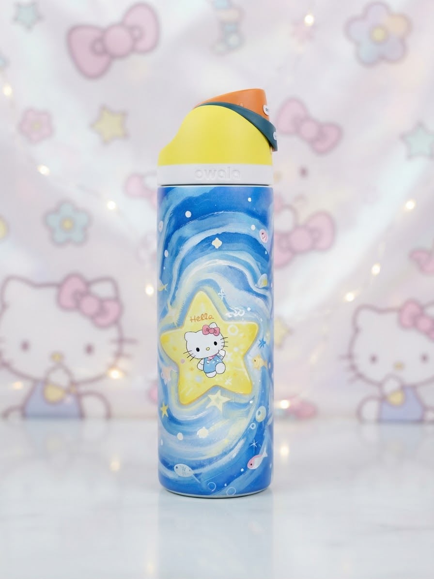 Termo tipo OWALA HELLO KITTY 24oz