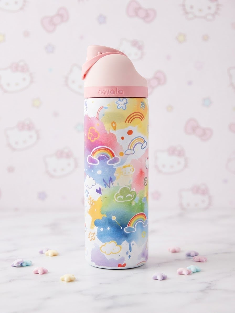 Termo tipo OWALA HELLO KITTY 24oz