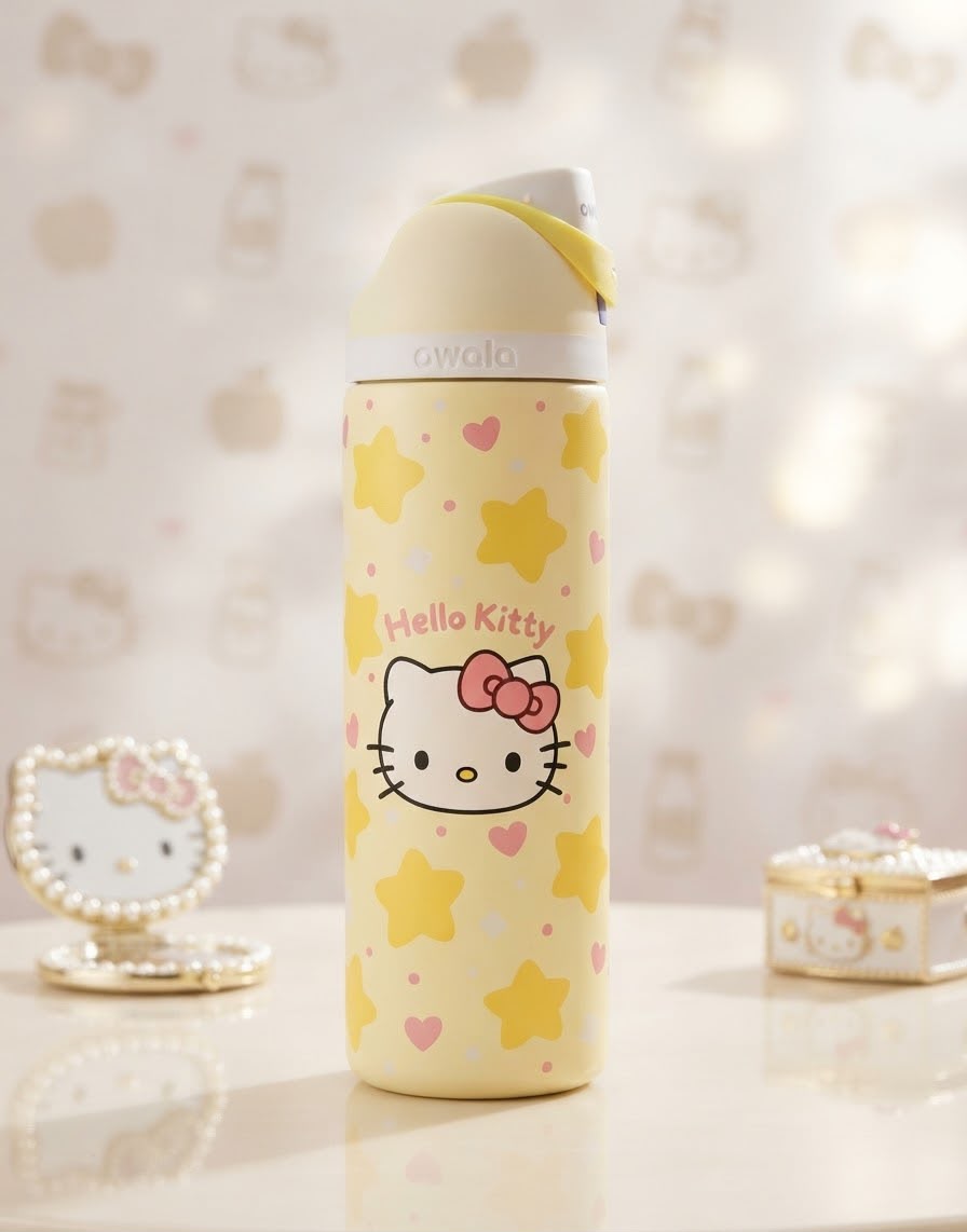 Termo tipo OWALA HELLO KITTY 24oz